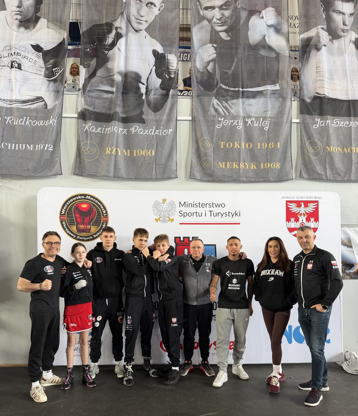 Jan, Franciszek i Nadia Bal mistrzami Mazowsza w boksie