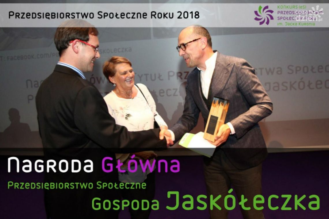 Jaskółeczka przedsiębiorstwem społecznym roku