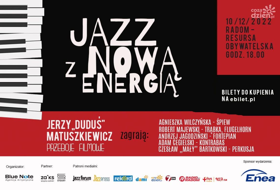 "Jazz z NOWĄ ENERGIĄ" w Resursie Obywatelskiej "Jazz z NOWĄ ENERGIĄ" w Resursie Obywatelskiej