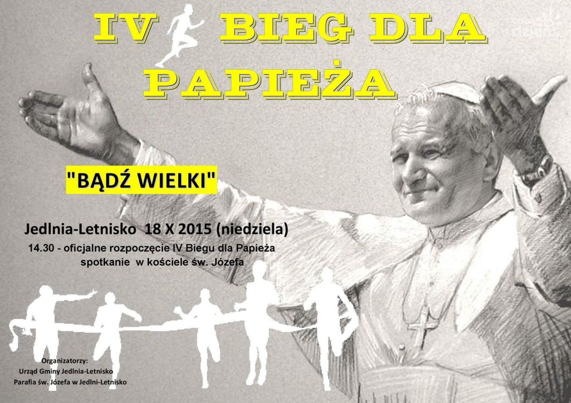 JEDLNIA LET. IV bieg dla Papieża