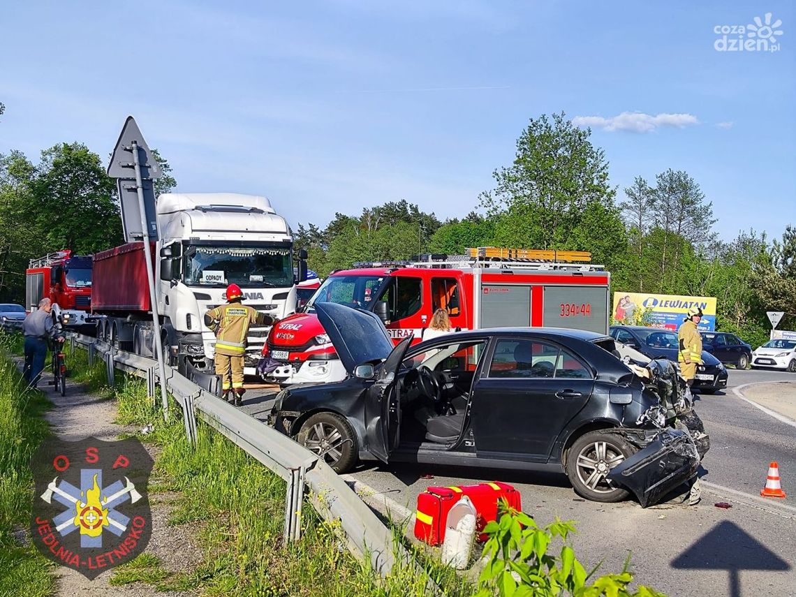 Jedna osoba poszkodowana w Siczkach