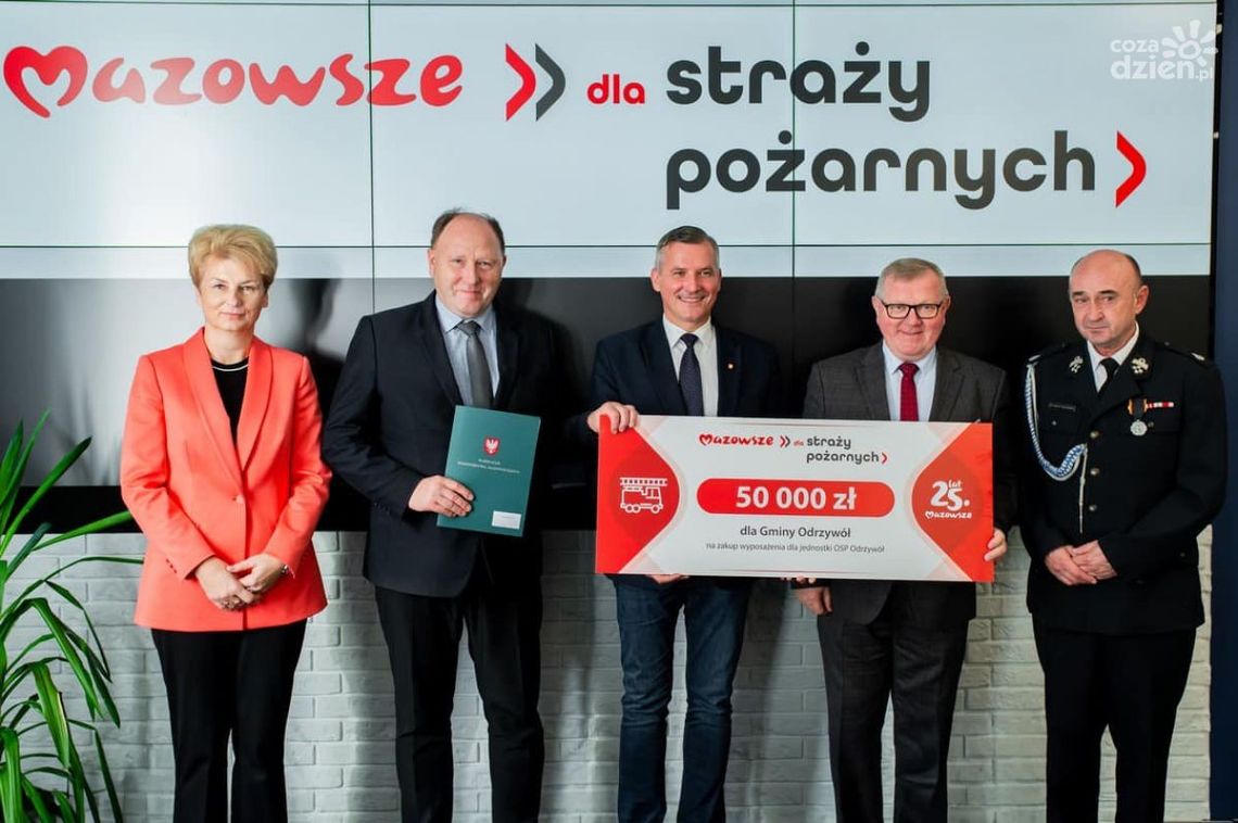 Jednostki OSP z dofinansowaniem