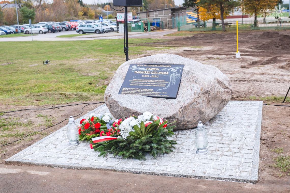 Jest patron ciągu pieszo-rowerowego w Jedlińsku