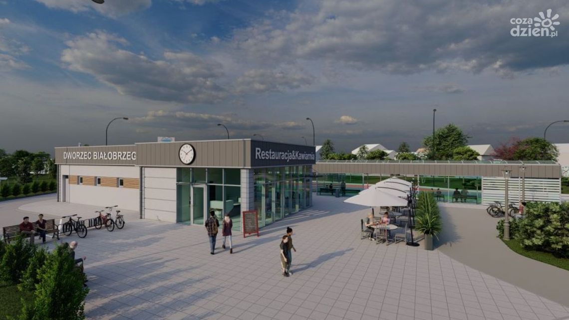 Jest przetarg na budowę dworca w Białobrzegach 