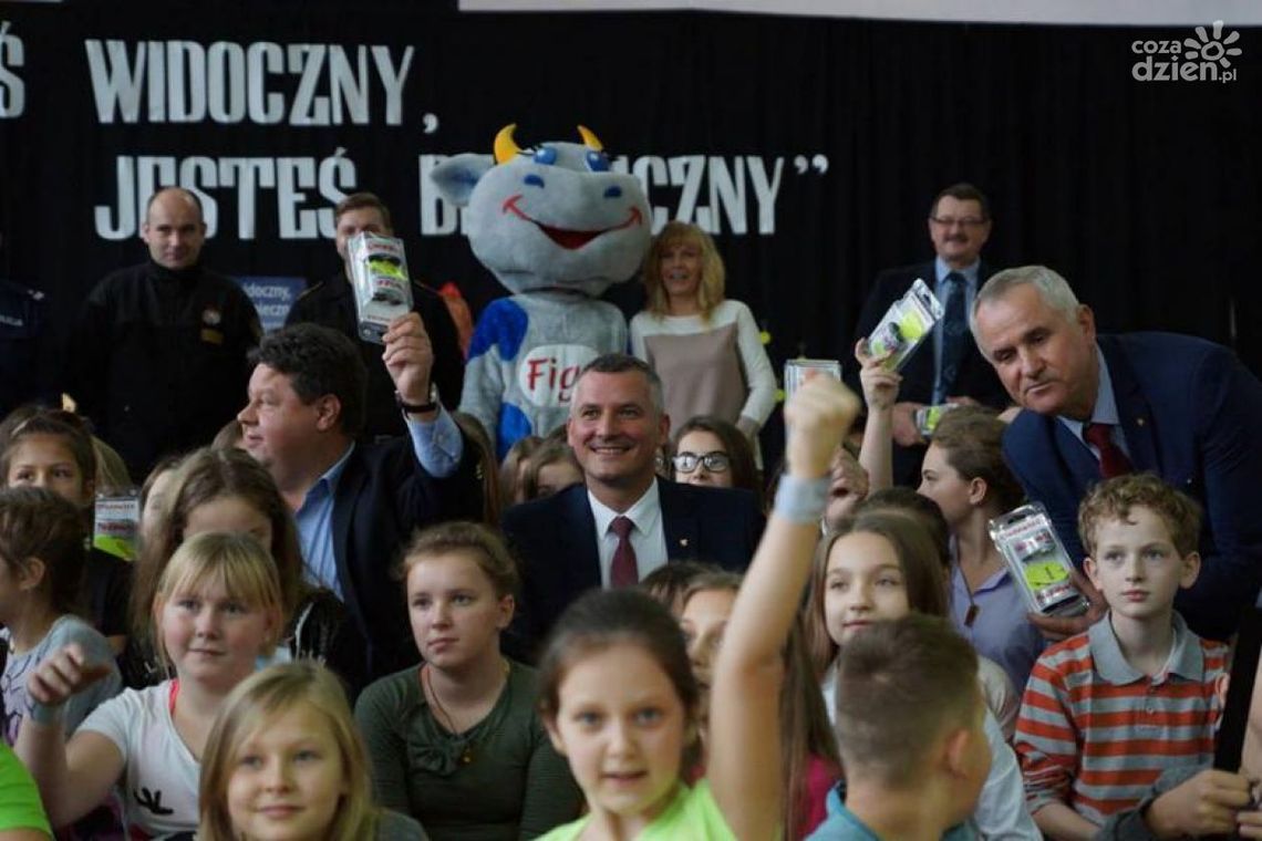 „Jesteś widoczny, jesteś bezpieczny” w Makowcu