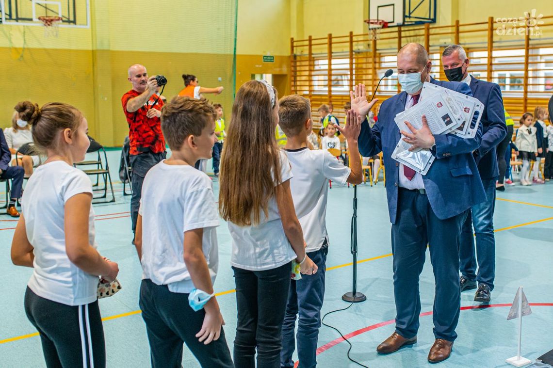 "Jesteś widoczny, jesteś bezpieczny" w Parznicach 