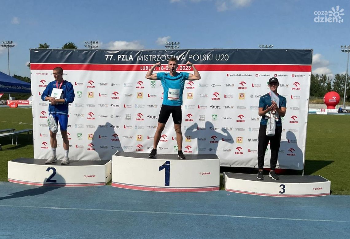 Jeszcze jeden medal dla RLTL Optima na MP U20. Kacper Jedynak z brązem