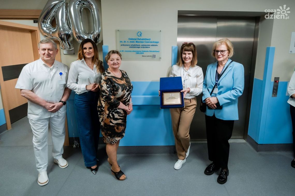 Jubileusz oddziału rehabilitacji. Funkcjonuje od 40 lat 