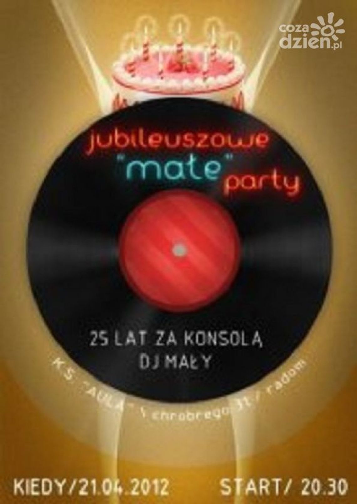 Jubileuszowe "Małe" Party w Auli - Radom