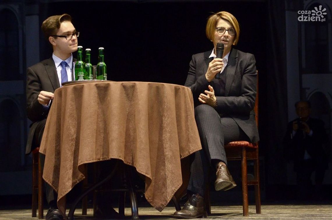 Julia Pitera w Radomiu o swoim życiu i młodych ludziach