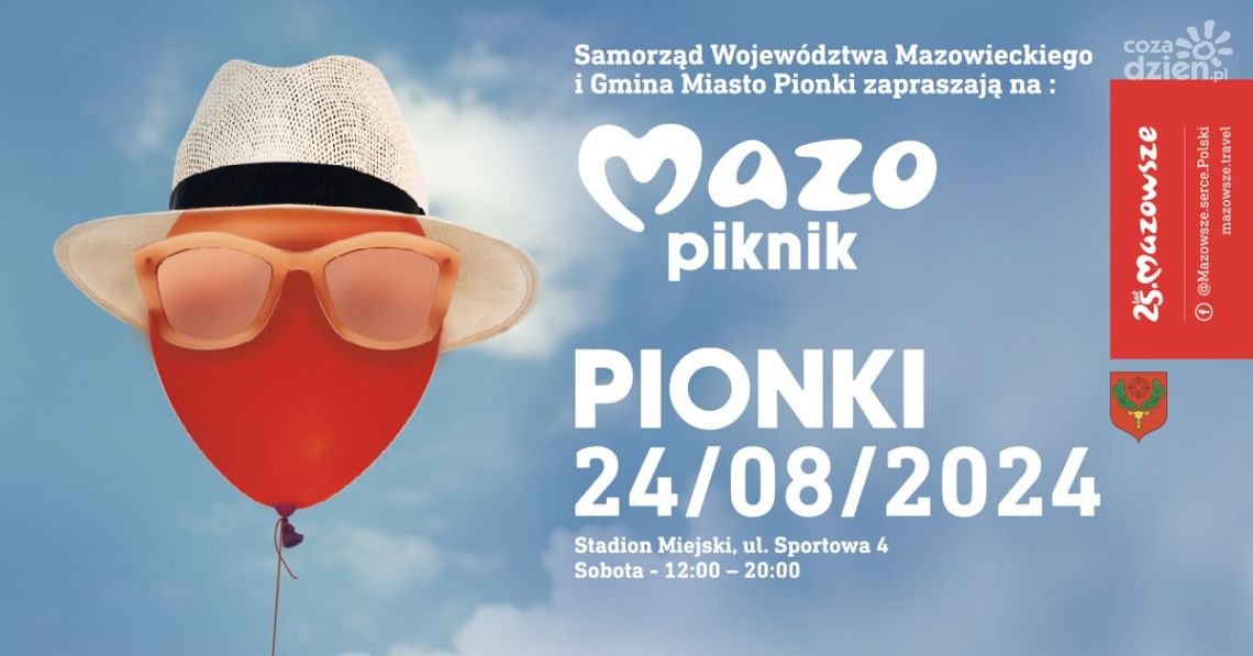 Już 24 sierpnia MAZOpiknik w Pionkach
