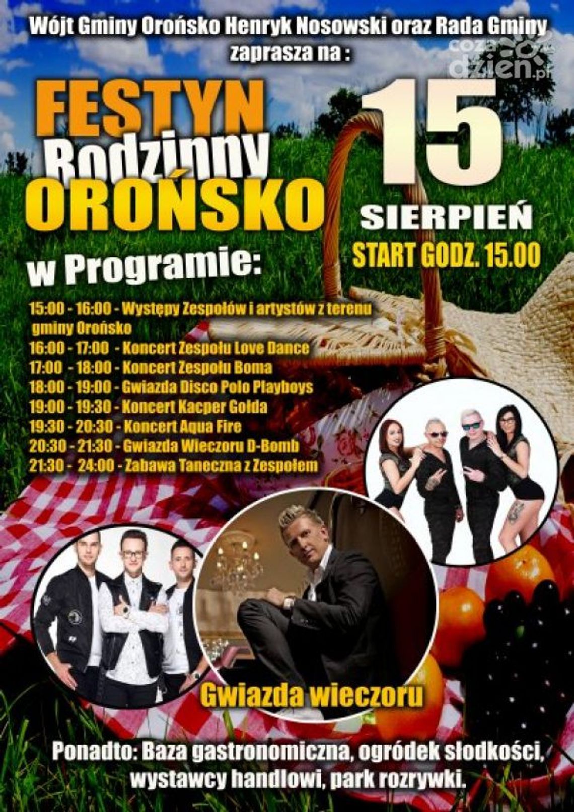 Już w środę Festyn Rodzinny w Orońsku!