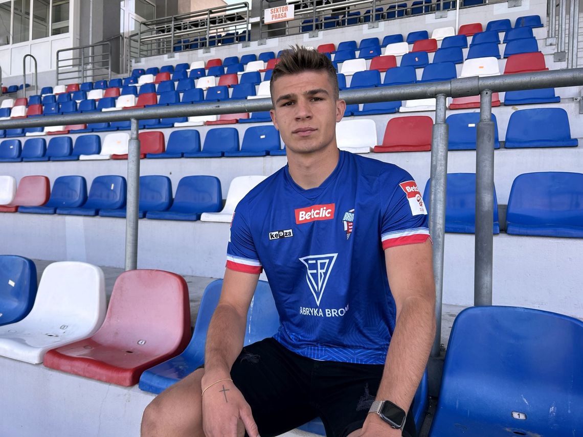 Kacper Noworyta nowym piłkarzem radomskiej Broni
