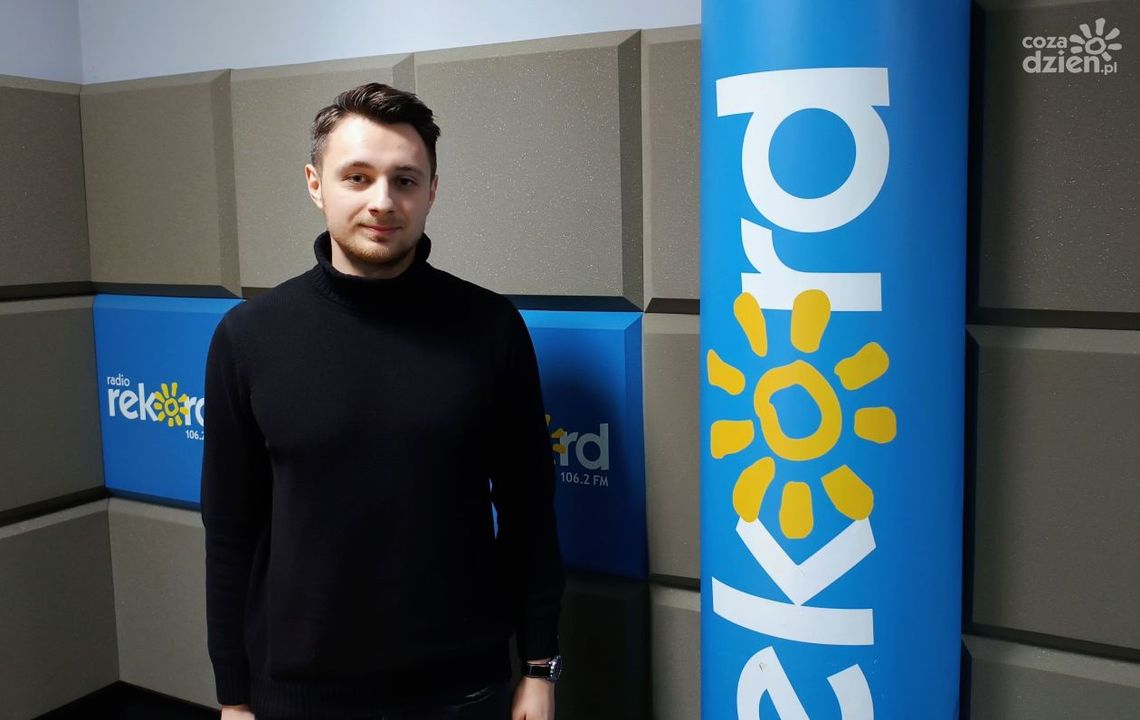Kacper Tuszyński, szczypiornista Orląt Zwoleń o świetnym początku sezonu