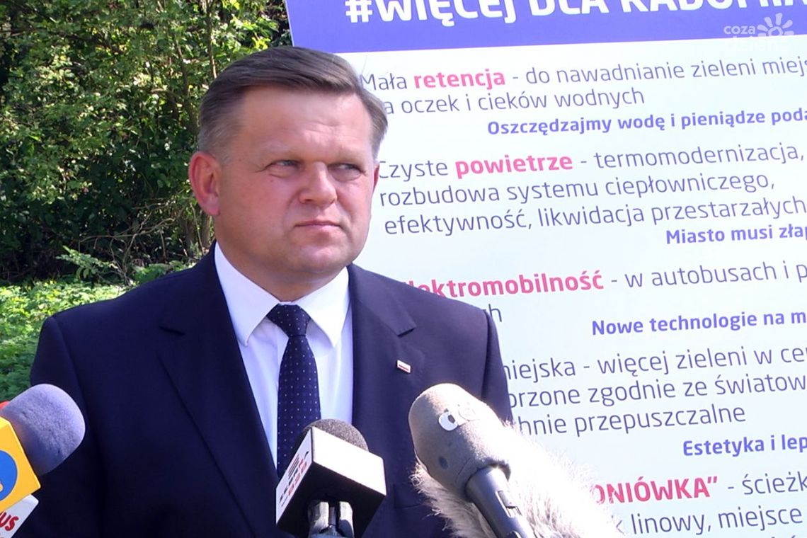 Kandydat PiS o programie dla środowiska