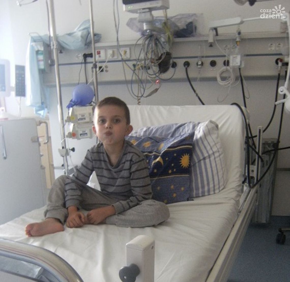 Karol z rodziną dziękuje! Serce wyremontowane! Karol z rodziną dziękuje! Serce wyremontowane!