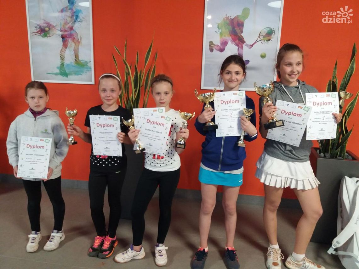 Karolina Gołda na podium Karolina Gołda na podium