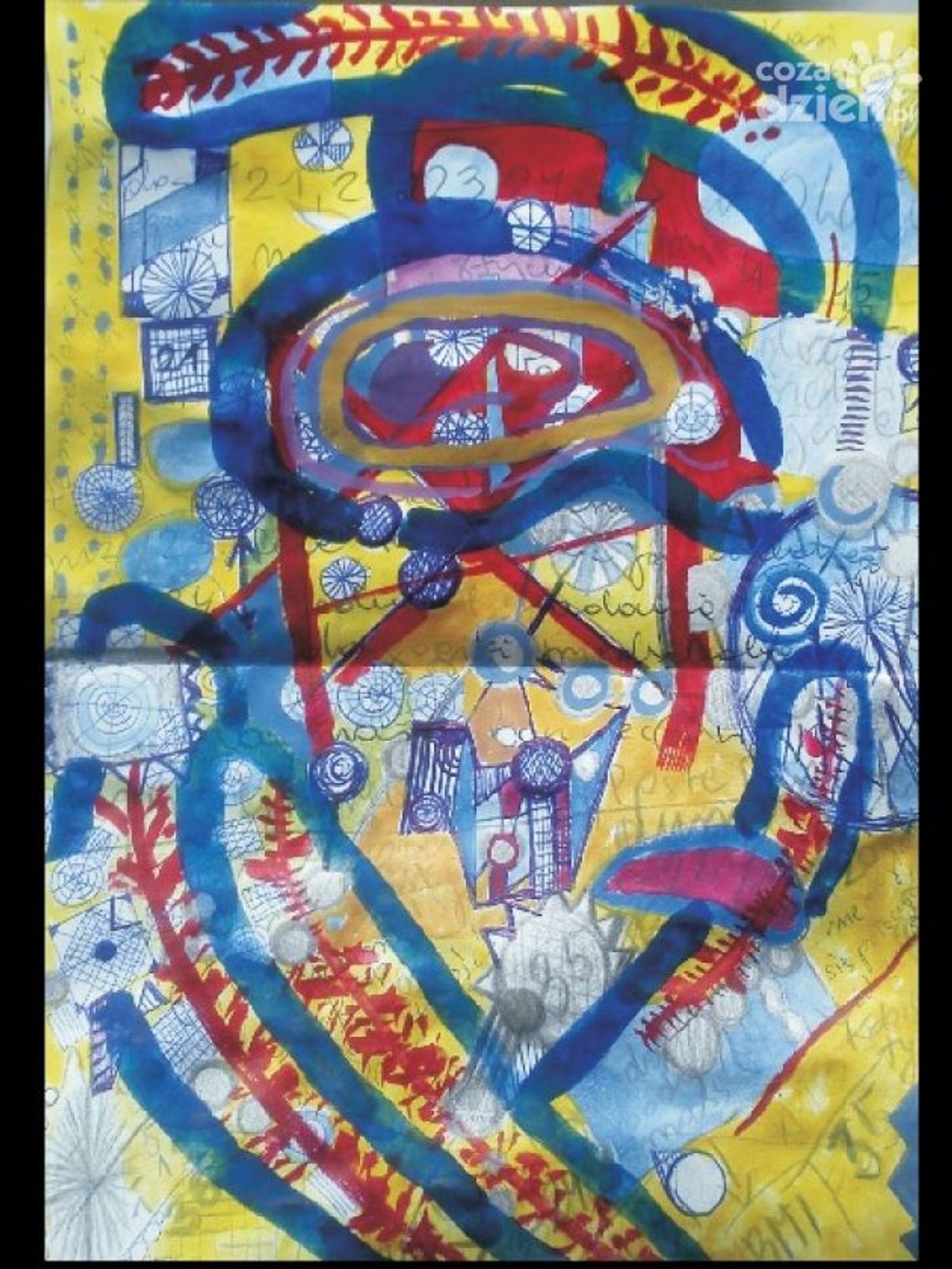 "Kartki z odzysku. Recycling pamięci. Dziennik malarski luty-marzec 2012"