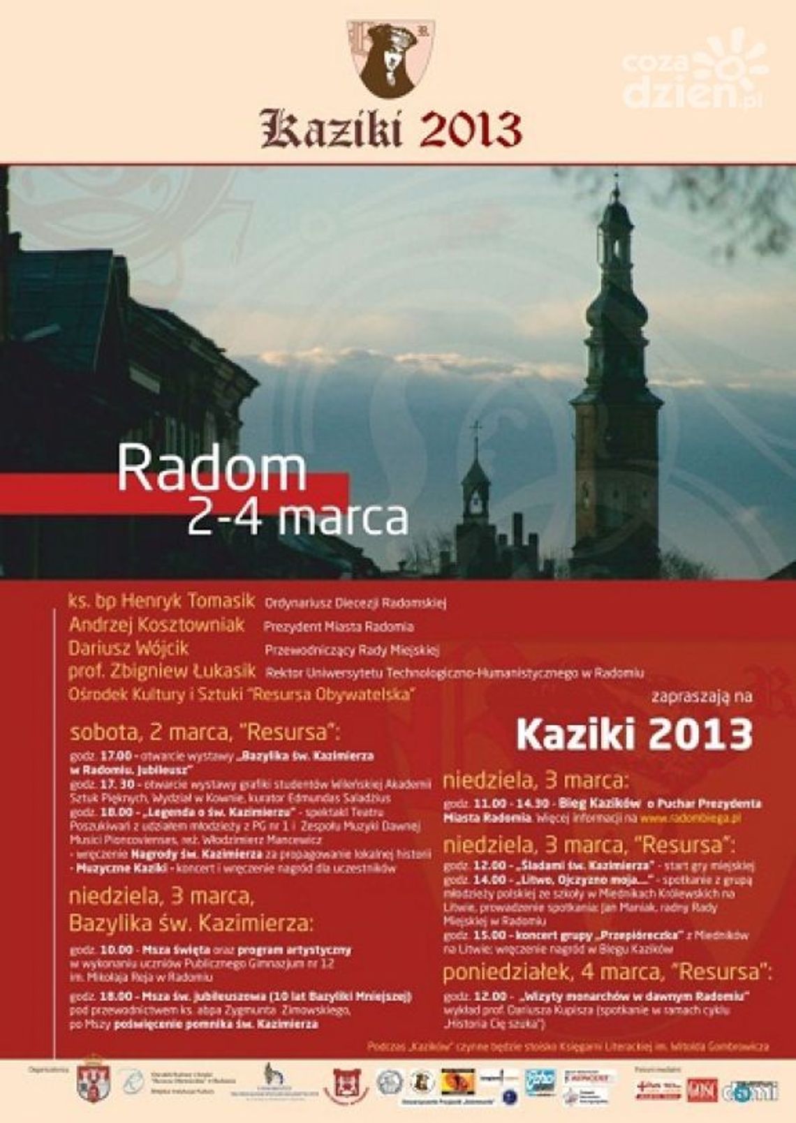 Kaziki 2013  startują 2 marca