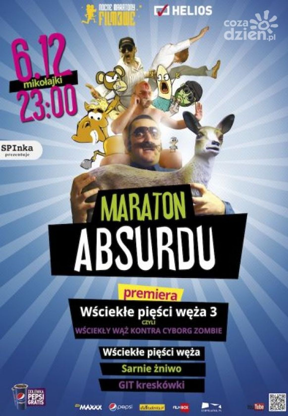 "Kino Absurdu" w kinie Helios