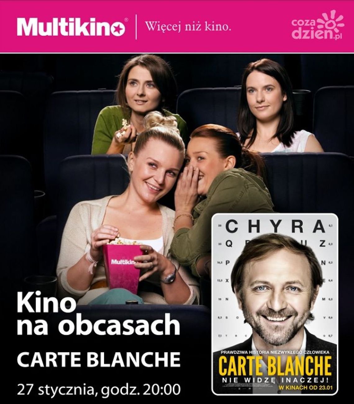 Kino na obcasach: "Carte Blanche"