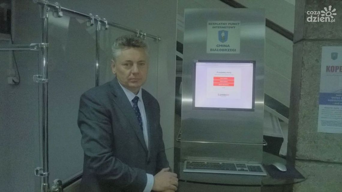 Kiosk z pracą w Białobrzegach Kiosk z pracą w Białobrzegach