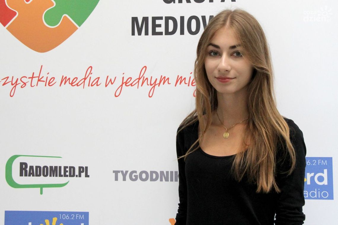 Klaudia Kowalik - rozmowa w studiu lokalnym Radia Rekord