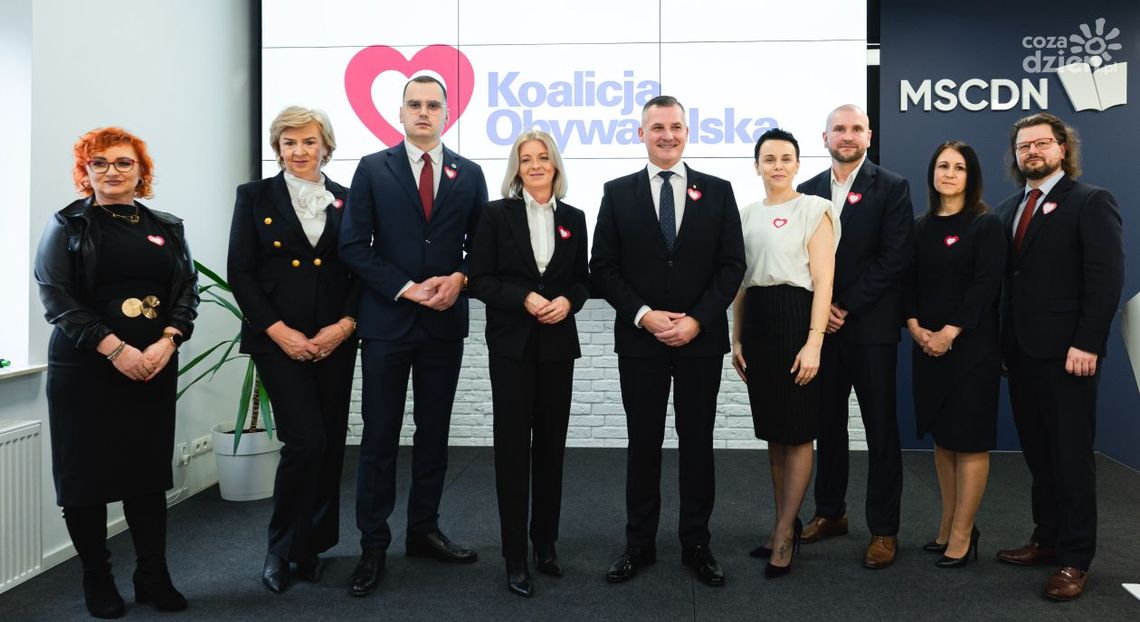 Koalicja Obywatelska przedstawiła kandydatów do sejmiku