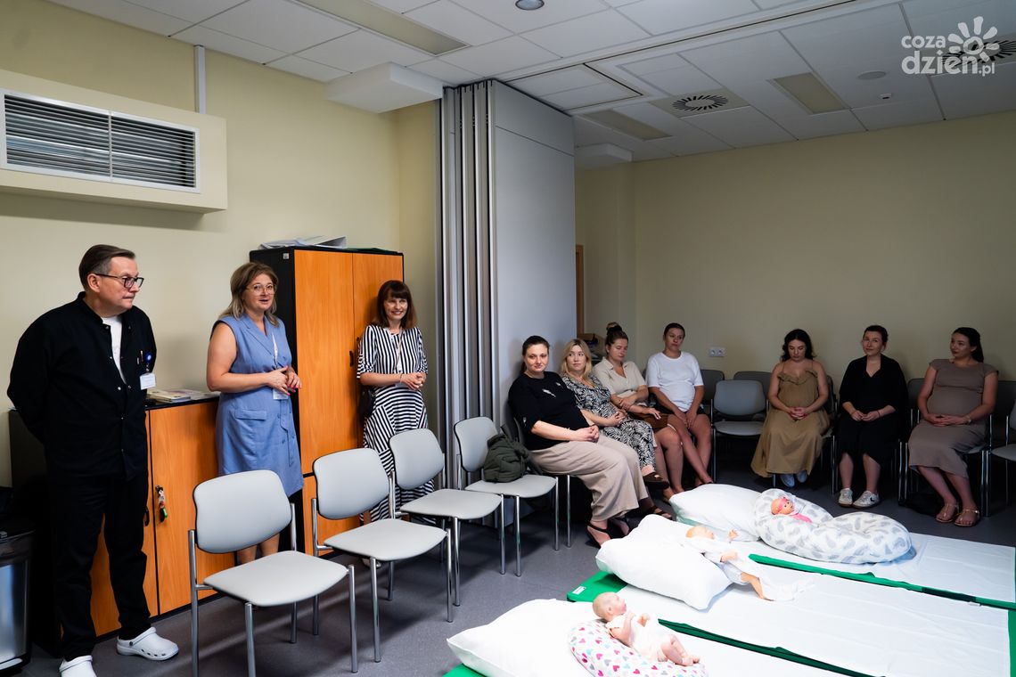 Przyszłe mamy uczyły się karmić Przyszłe mamy uczyły się karmić