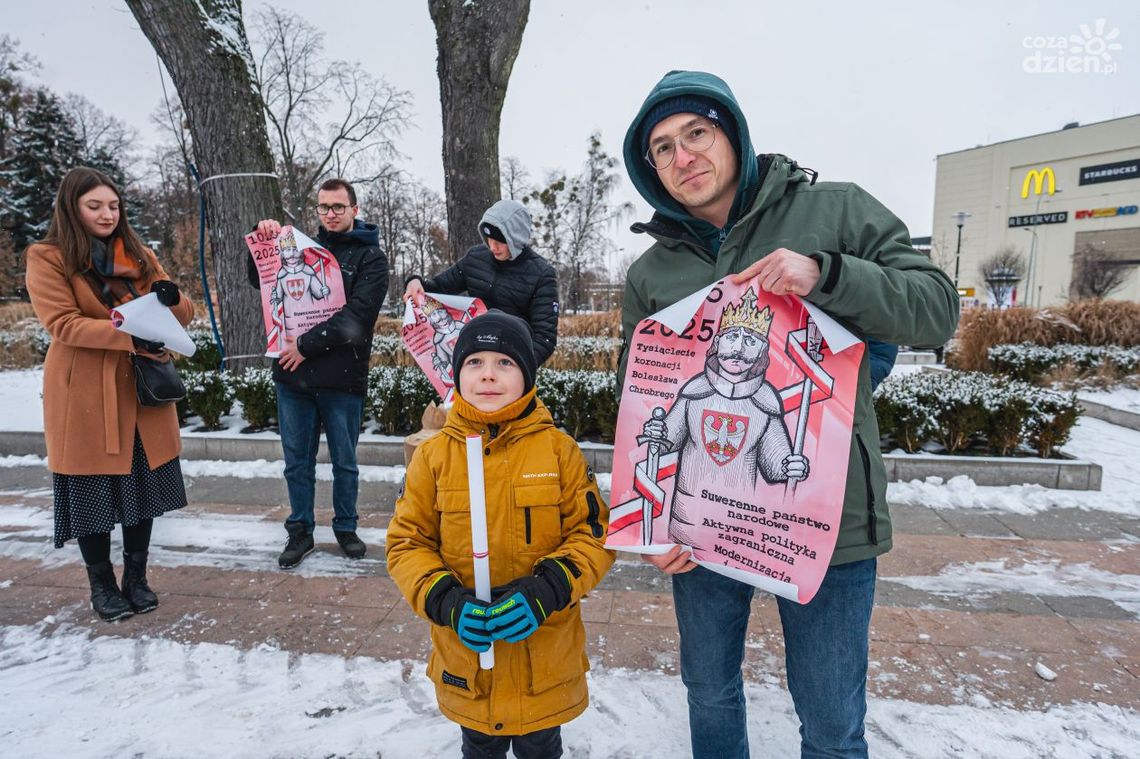 "Kocham Polskę" - akcja Młodzieży Wszechpolskiej