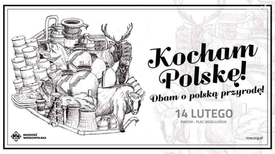 Kocham Polskę! Przyjdź i odbierz plakat w Radomiu