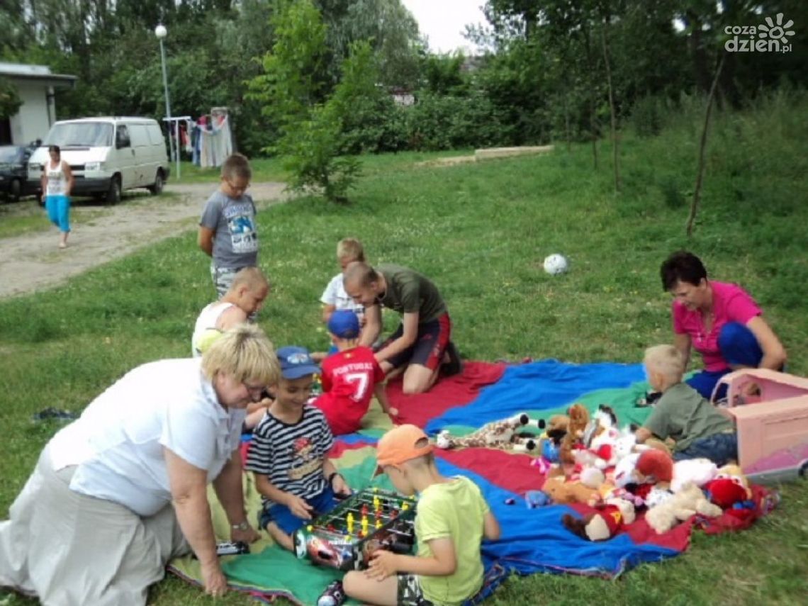 "Kocykowe miasteczka" w sierpniu "Kocykowe miasteczka" w sierpniu