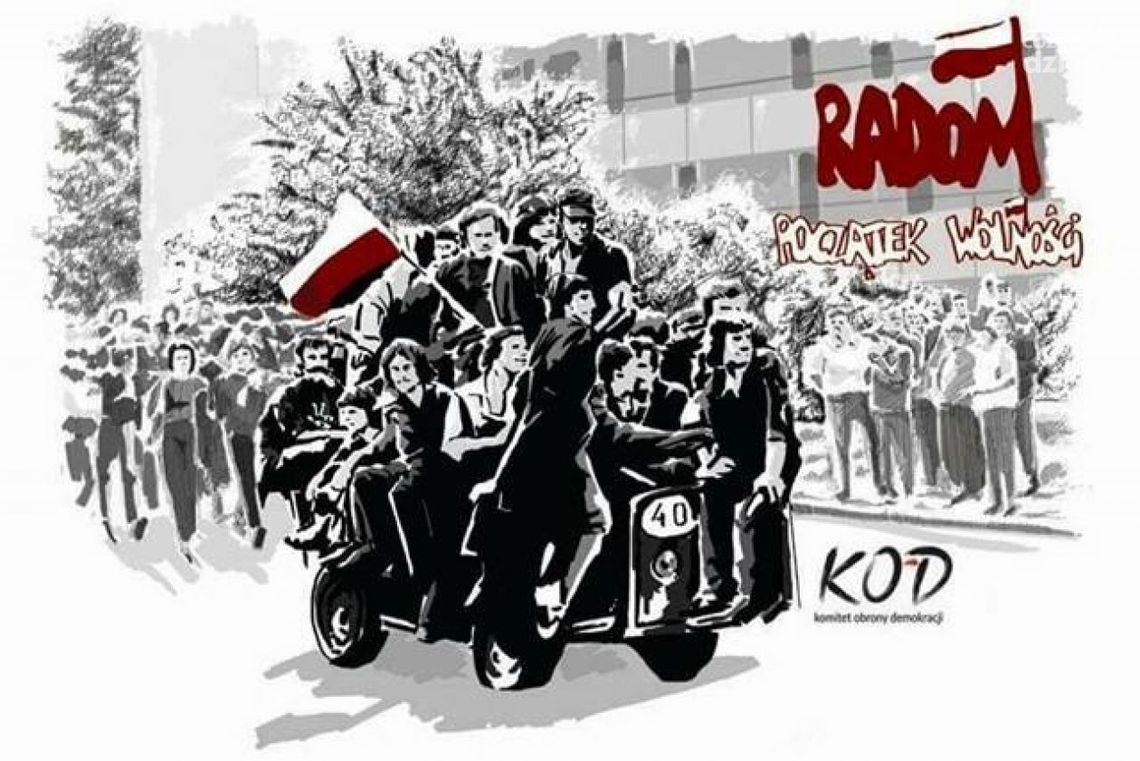 KOD zaprasza na marsz "Radom, Początek Wolności"
