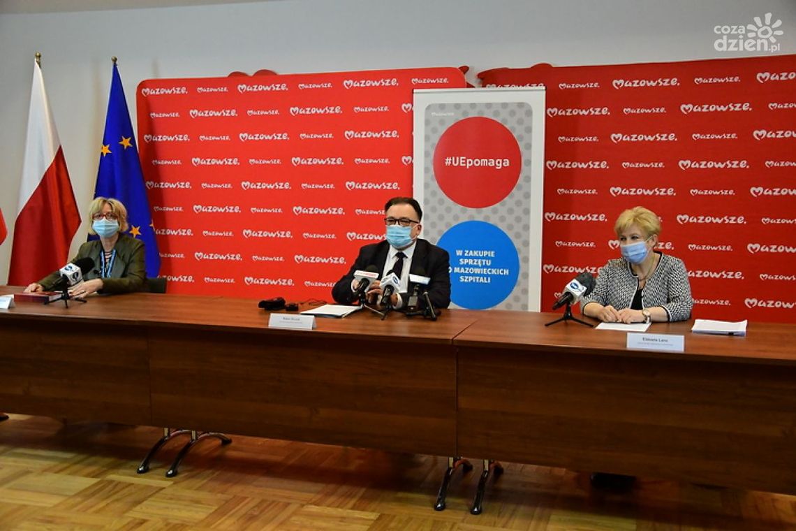 Kolejne 105 mln zł dla mazowieckich szpitali 