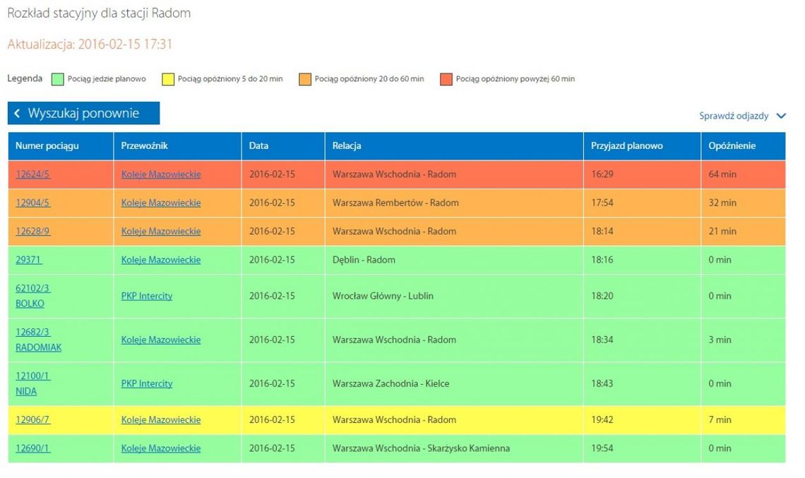Kolejne opóźnienia na kolei
