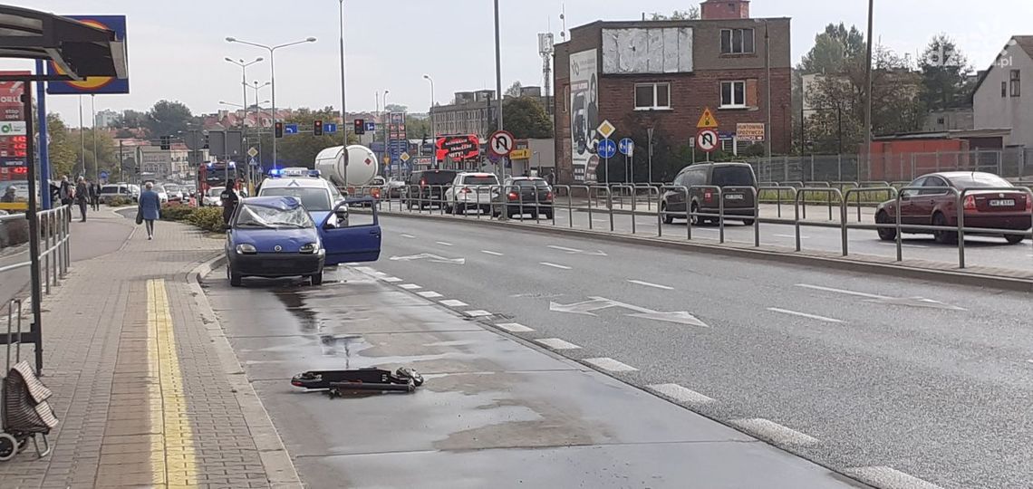 Kolejne potrącenie na ul. 1905 r. 