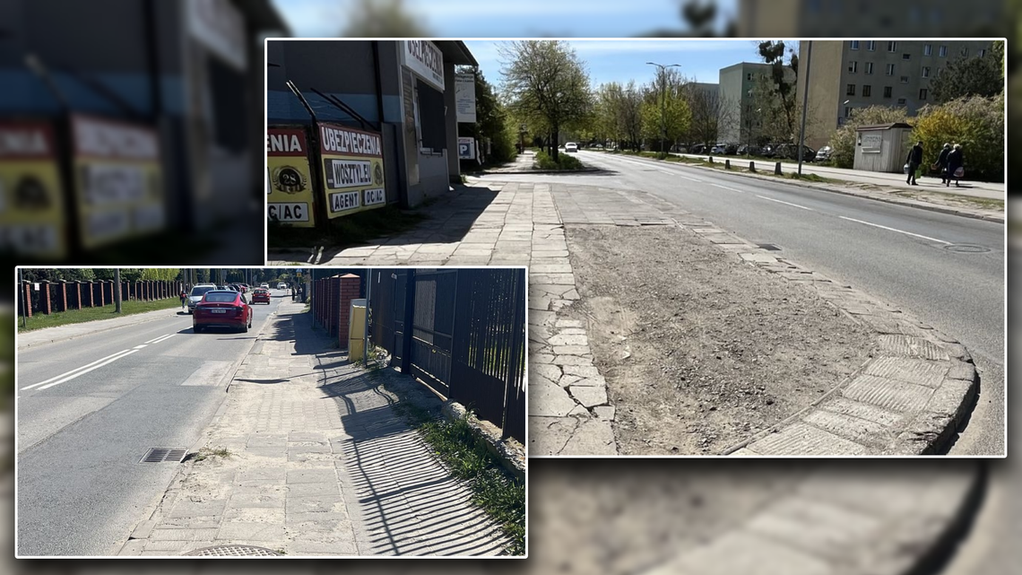 Kolejne remonty chodników na ul. Wyścigowej