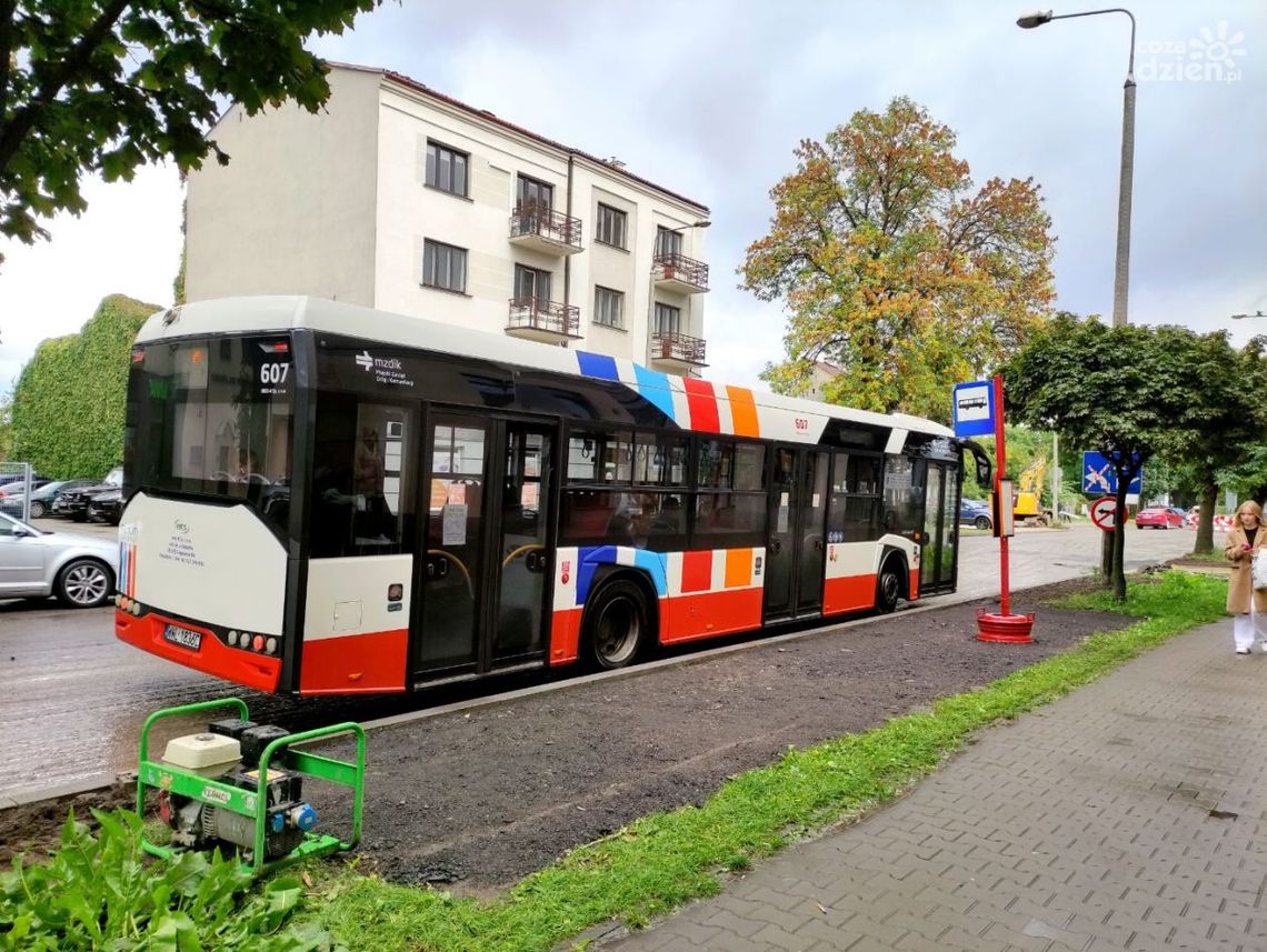 Kolejne zmiany przystankowe na ul. Okulickiego Kolejne zmiany przystankowe na ul. Okulickiego