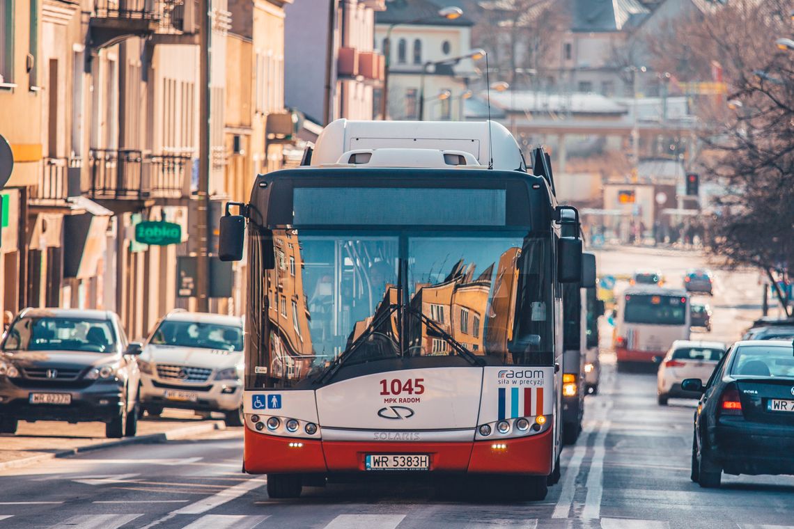 Kolejne zmiany w rozkładzie jazdy autobusów komunikacji miejskiej w Radomiu