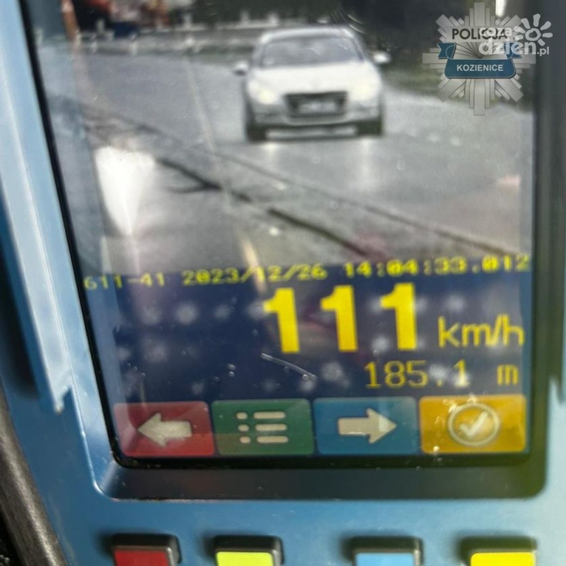Kolejny raz przekroczył prędkość. Tym razem zapłaci podwójnie