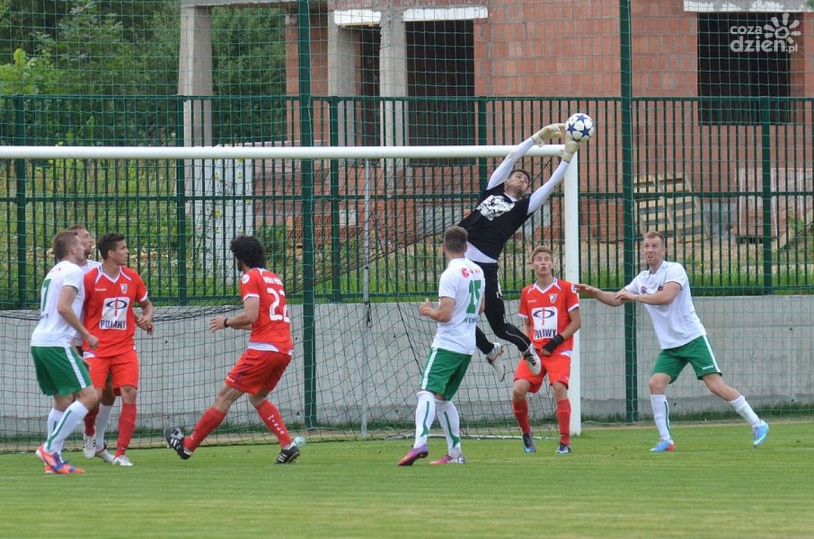 Kolejny sparing Zielonych. Porażka z Wisłą (VIDEO)