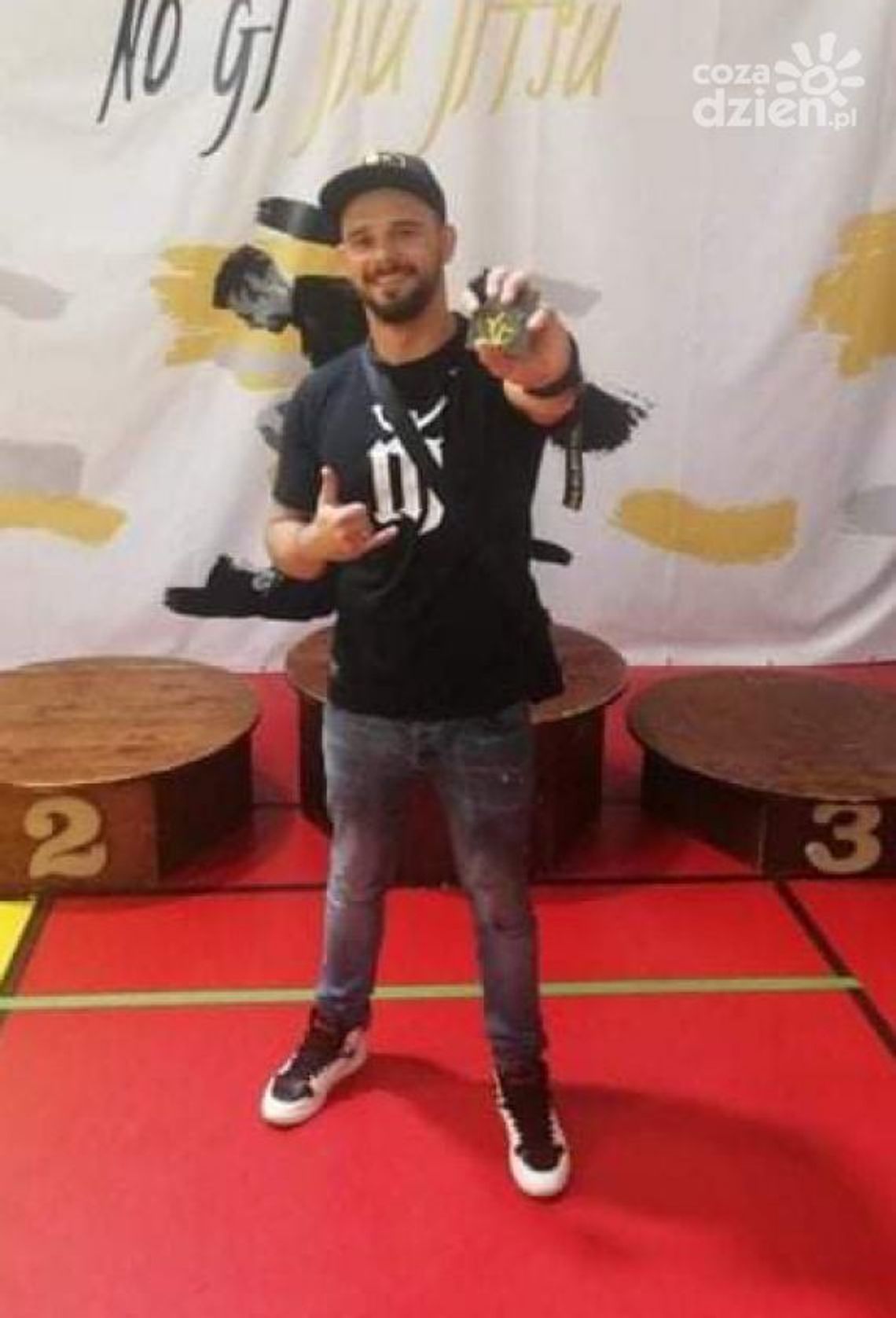 Kolejny sukces radomskiego policjanta. Karol Kurembski ze złotym medalem Kolejny sukces radomskiego policjanta. Karol Kurembski ze złotym medalem