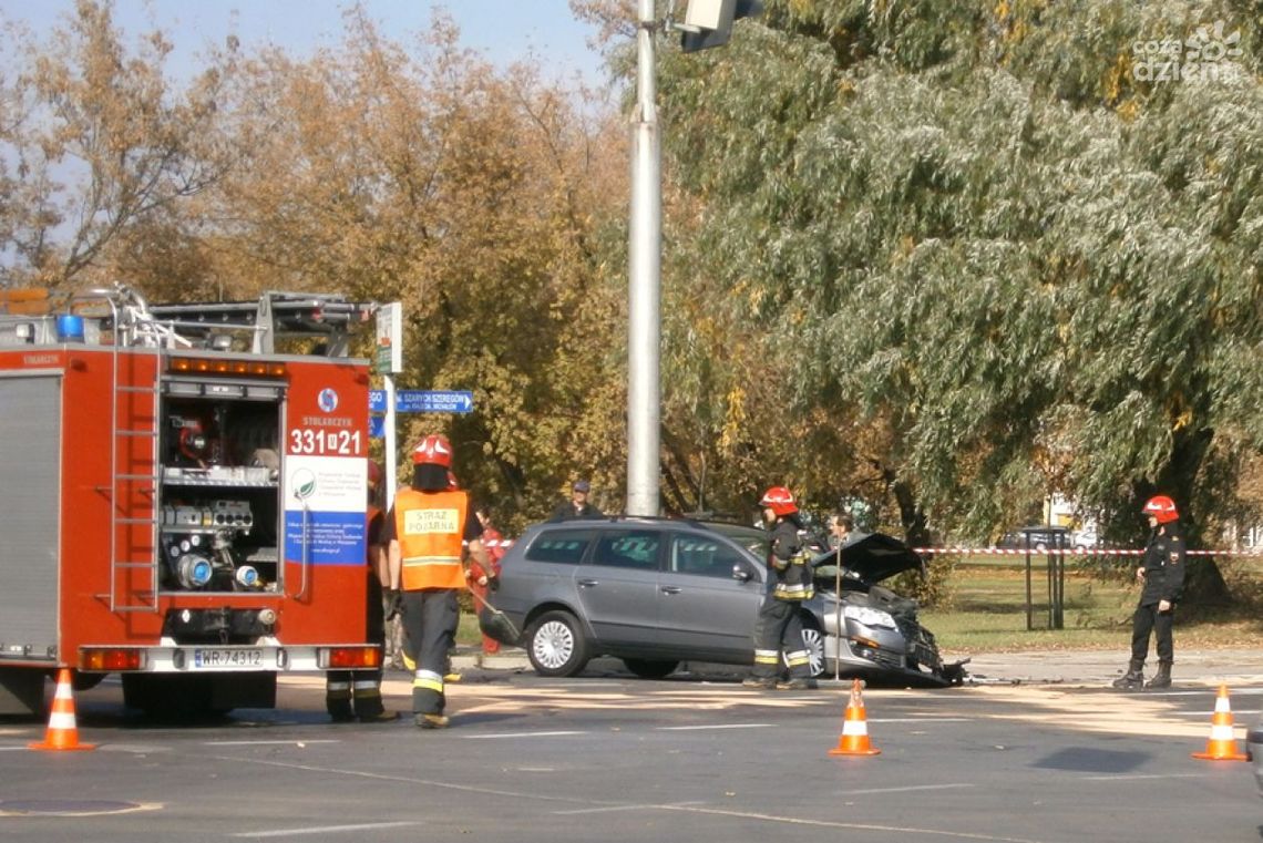 Kolejny wypadek na skrzyżowaniu Mireckiego i Wernera