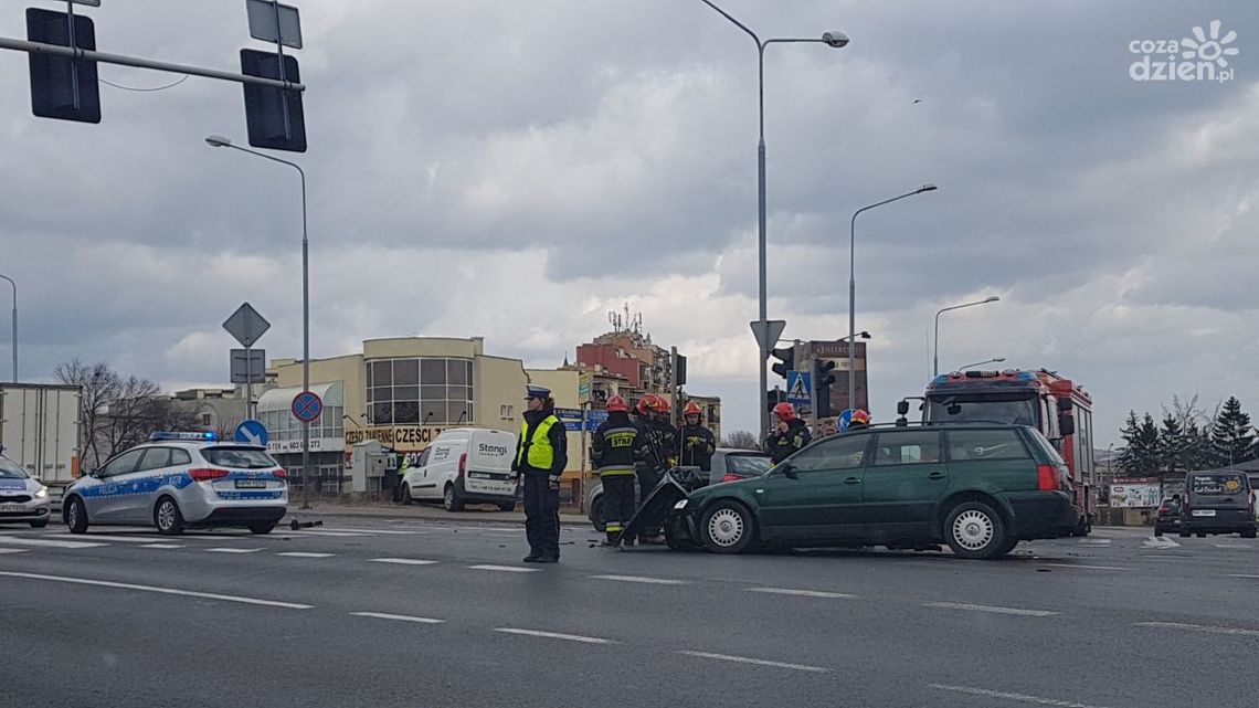 Kolizja na skrzyżowaniu