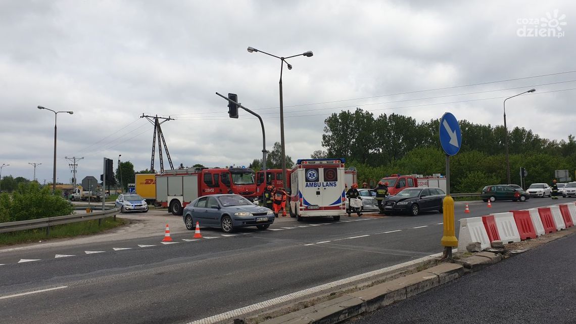 Kolizja w Jedlińsku. Utrudnienia w ruchu