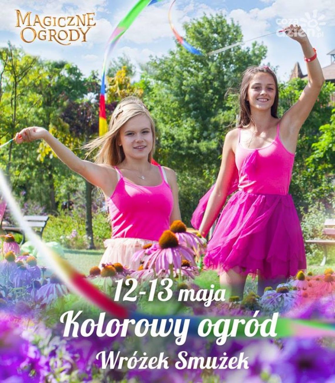 Kolorowy Ogród Wróżek Smużek w Magicznych Ogrodach 