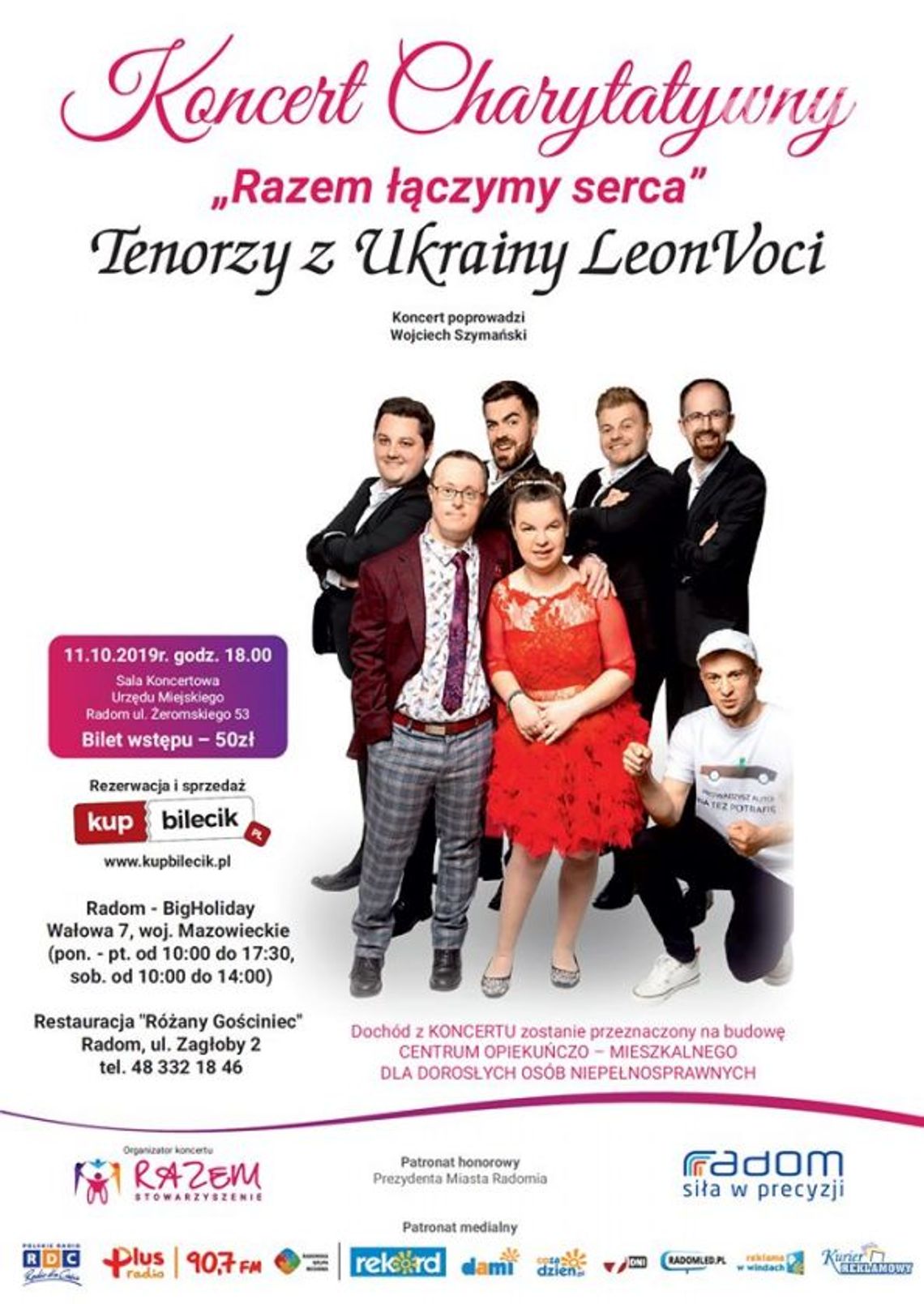 Koncert charytatywny - "Razem łączymy serca"