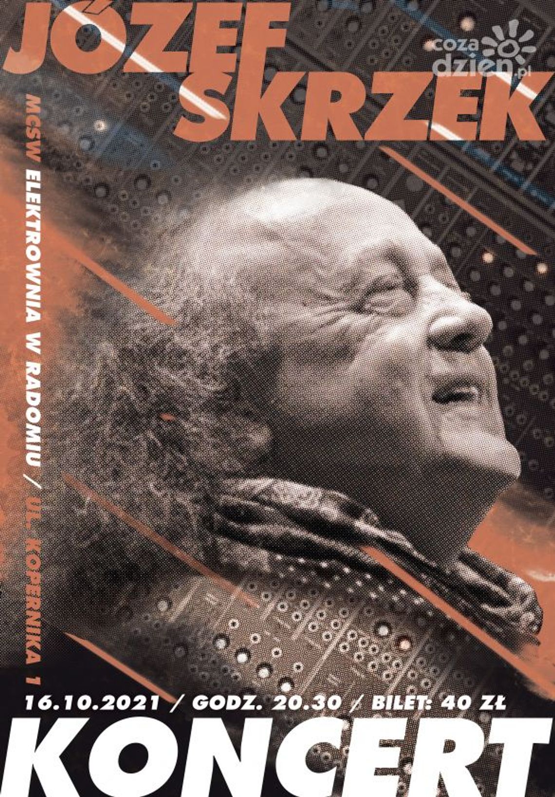 Koncert Józefa Skrzeka w Elektrowni