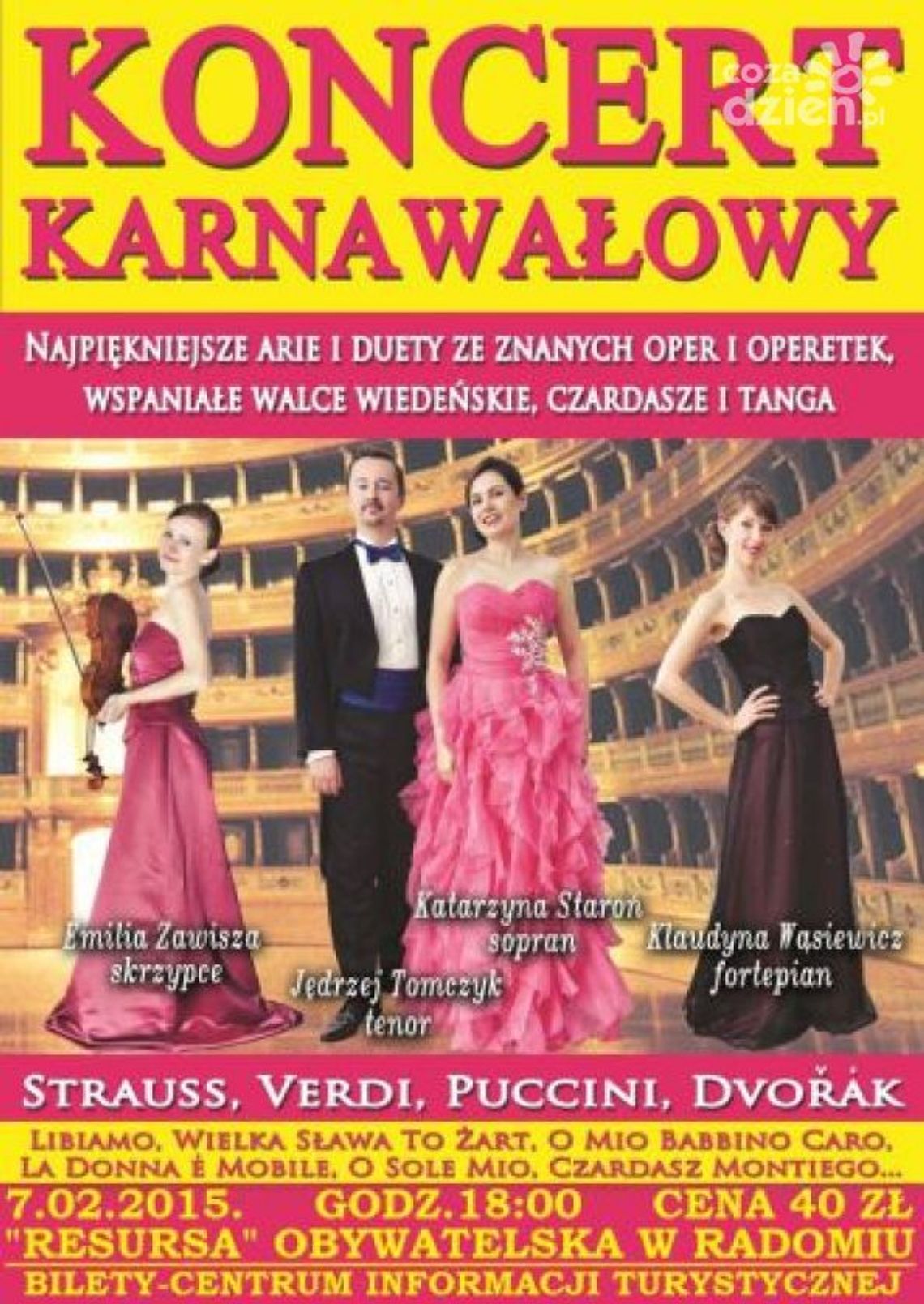 Koncert Karnawałowy w Resursie