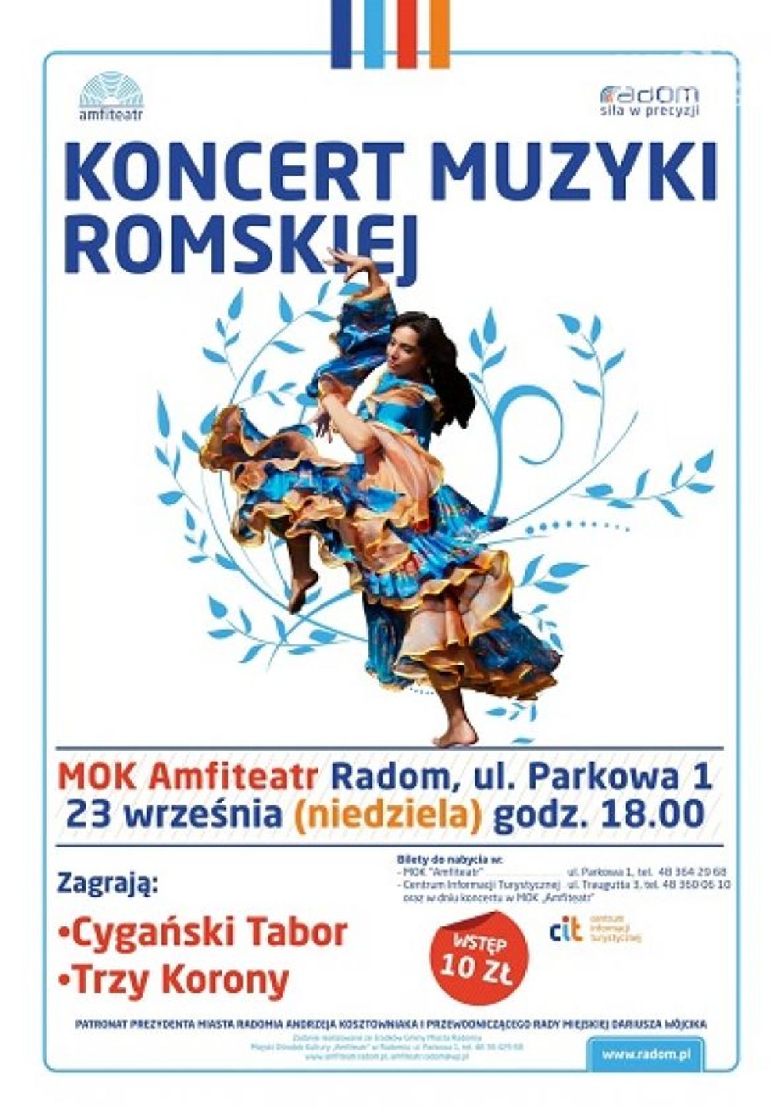 Koncert muzyki romskiej w Amfiteatrze Koncert muzyki romskiej w Amfiteatrze